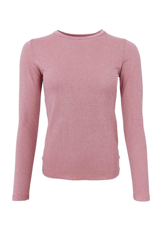 Black Colour - Bcfaye Lurex Blouse 3739 - Shirts - Rose Bluser 