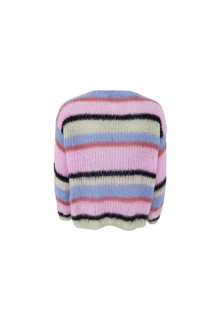 Black Colour - Bcfrey Striped Jumper 1239 - Soft Candy