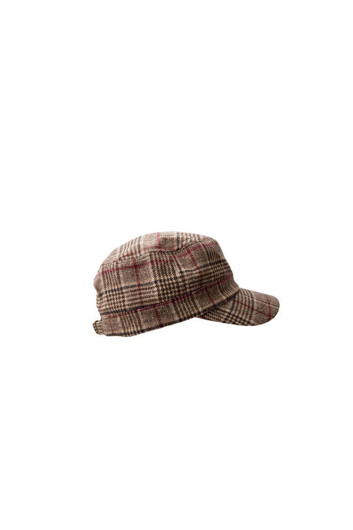 Black Colour - Bcglenna Wool Cap 8068 - Wine