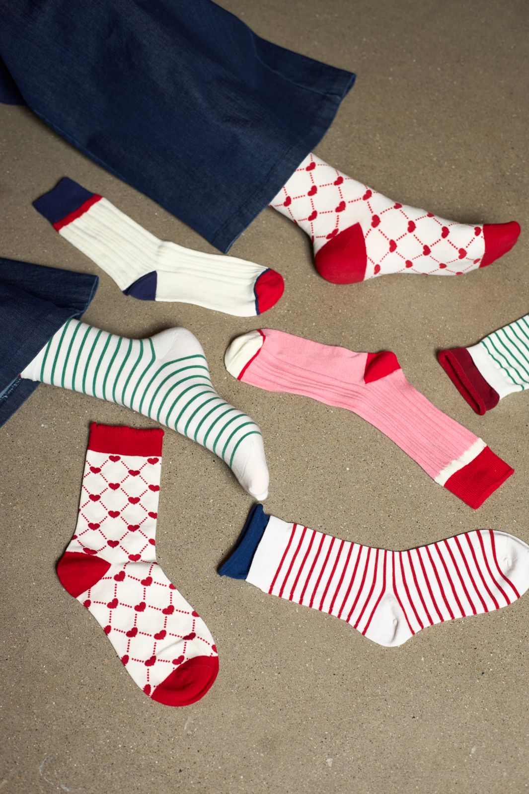 Black Colour - Bcjacqueline Sock 8503 - Red Heart