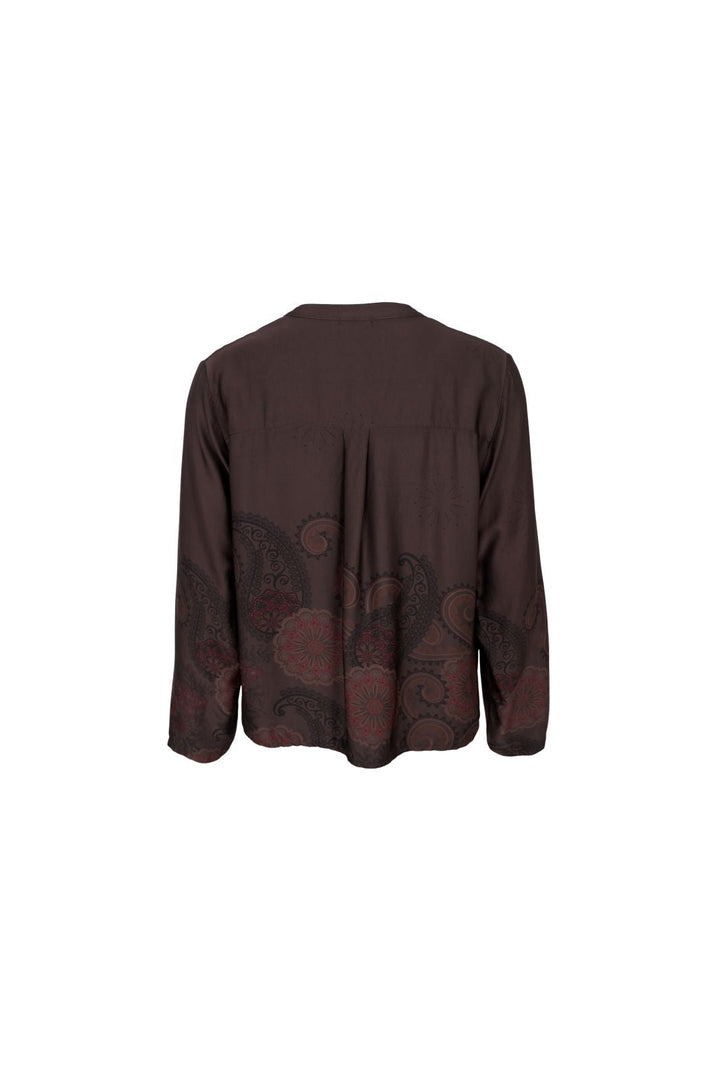 Black Colour - Bcjasmine Ls Blouse 41334 - Mocca