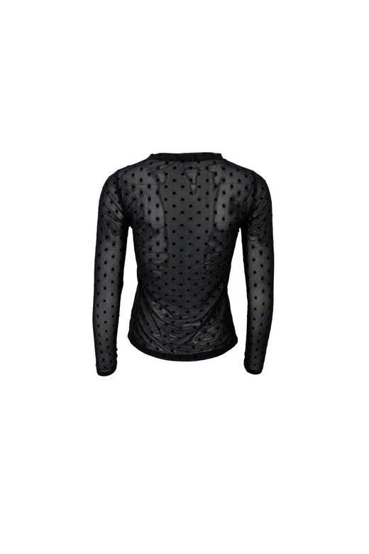 Black Colour - Bcjennie Dotted Mesh Blouse 40611 - Shirts - Army