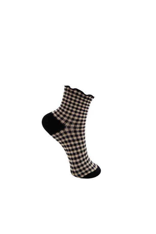 Black Colour - Bckaza Sock 8559 - Black
