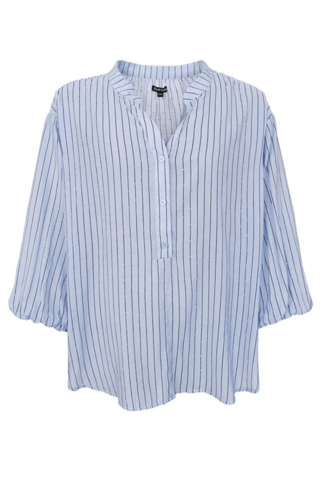 Black Colour - Bckendall Blouse 40929 - Lt. Blue