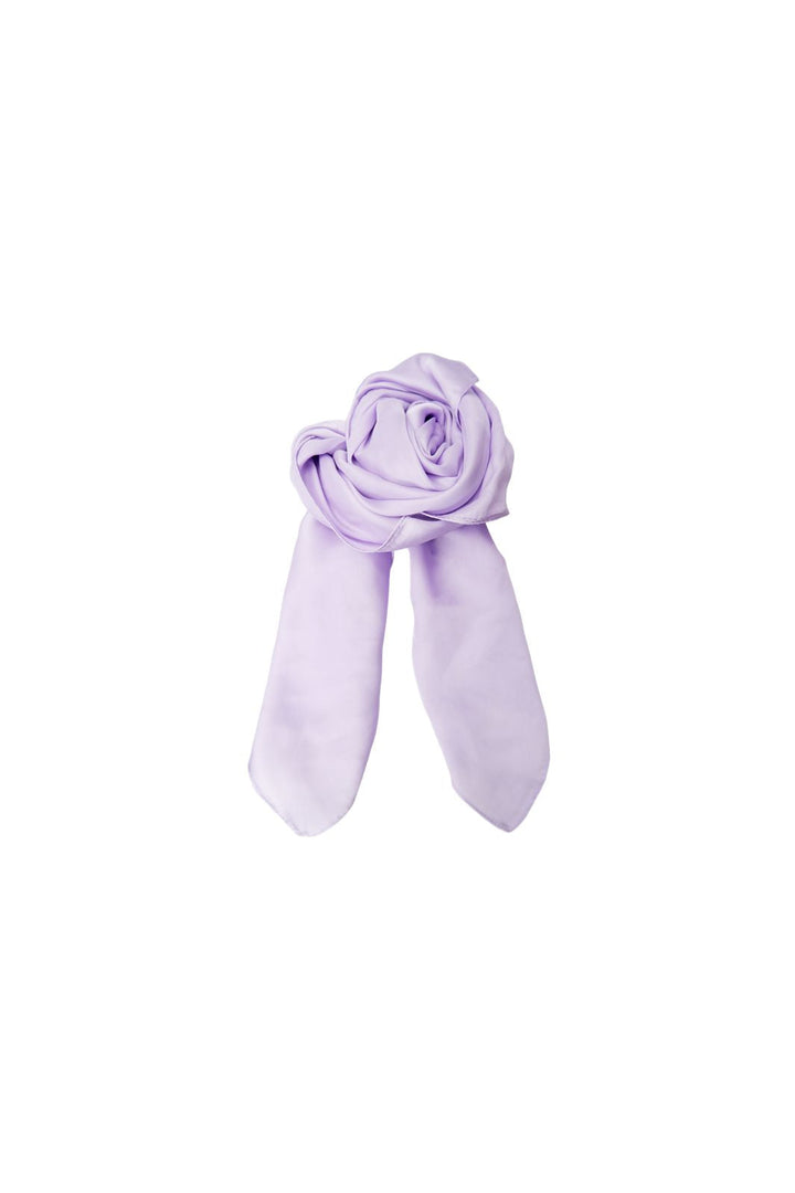 Black Colour - Bckit Mini Scarf - Lt. Purple