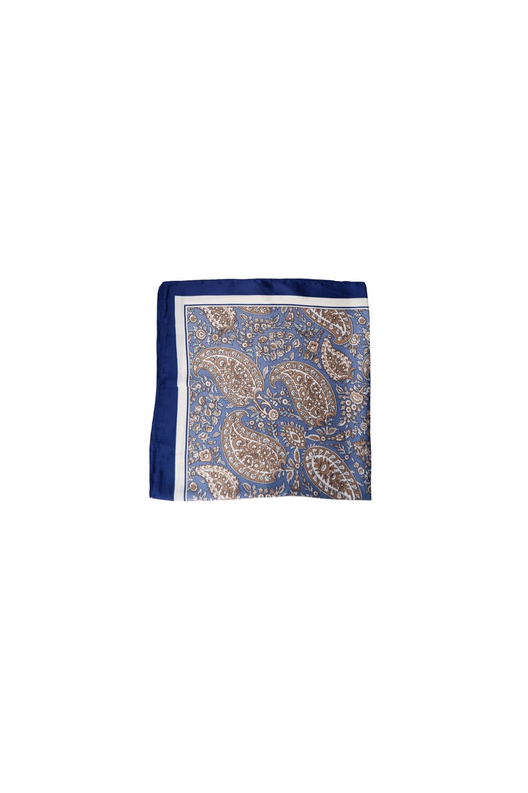 Black Colour - Bcliora Mini Scarf 3664 - Blue