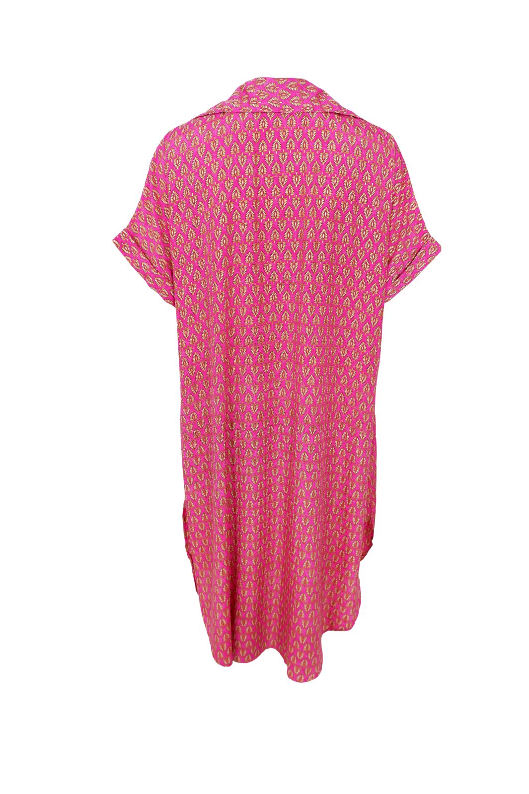 Black Colour - Bcluna S/S Kaftan Tunic 39241 - Savannah Pink