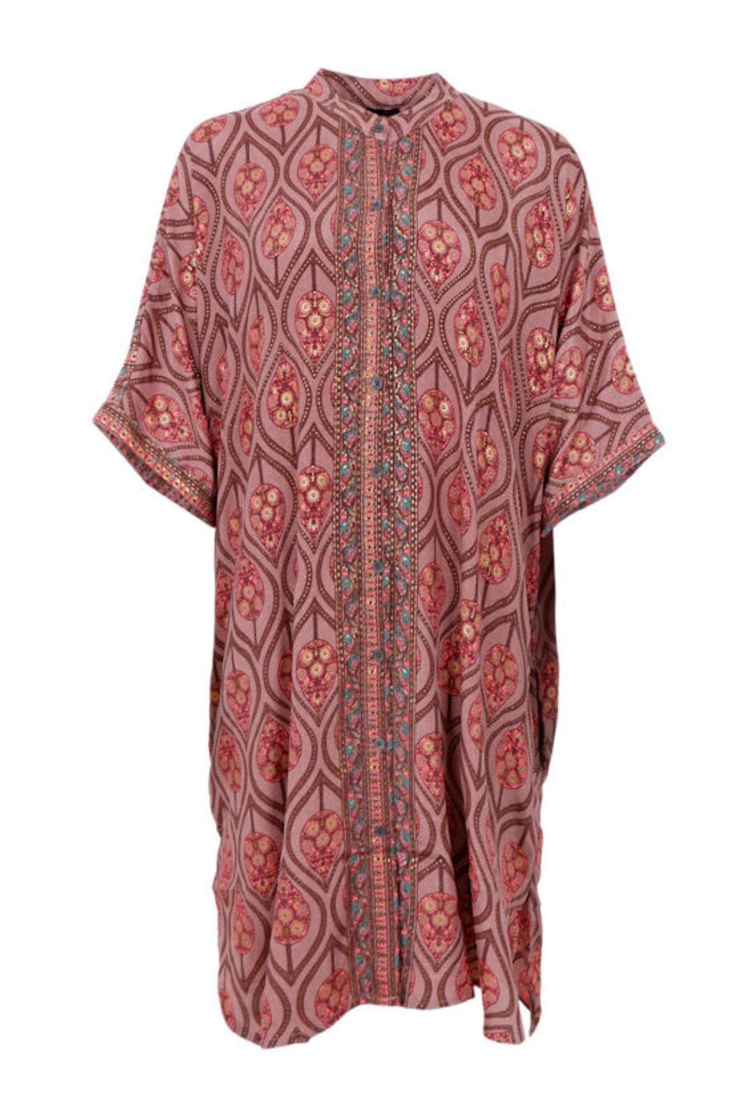 Black Colour - Bcluna Tunic 39168 - Powder Tulip Kjoler 