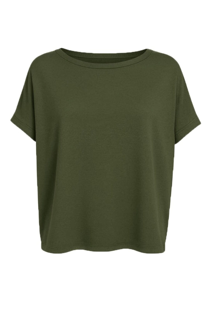 Black Colour - Bcmay Loose Blouse 40913 - Shirts - Army