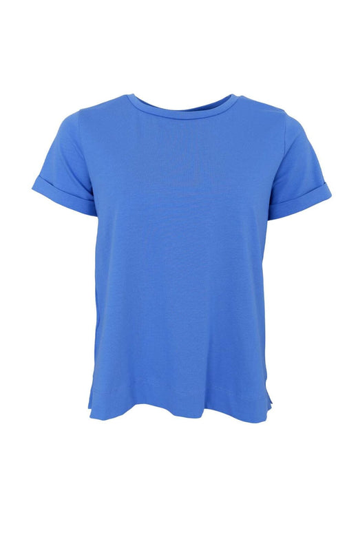 Black Colour - Bcmay Ss Tee 40605 - Shirts - Ultra Blue Toppe 