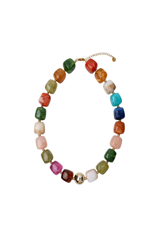 Black Colour - Bcprudence Necklace 4568 - Multi