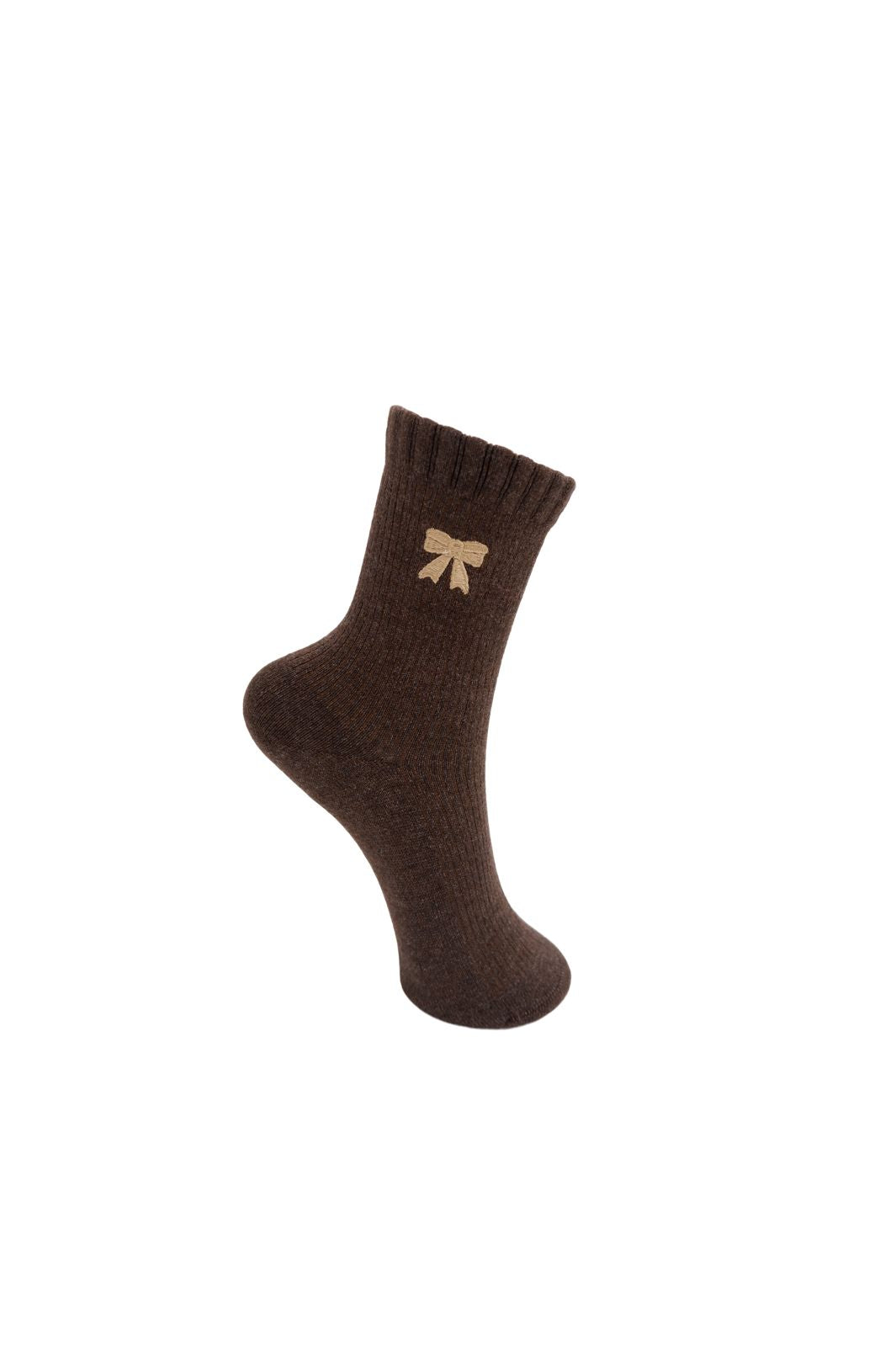 Black Colour - Bcrasmine Sock 8565 - Coffee
