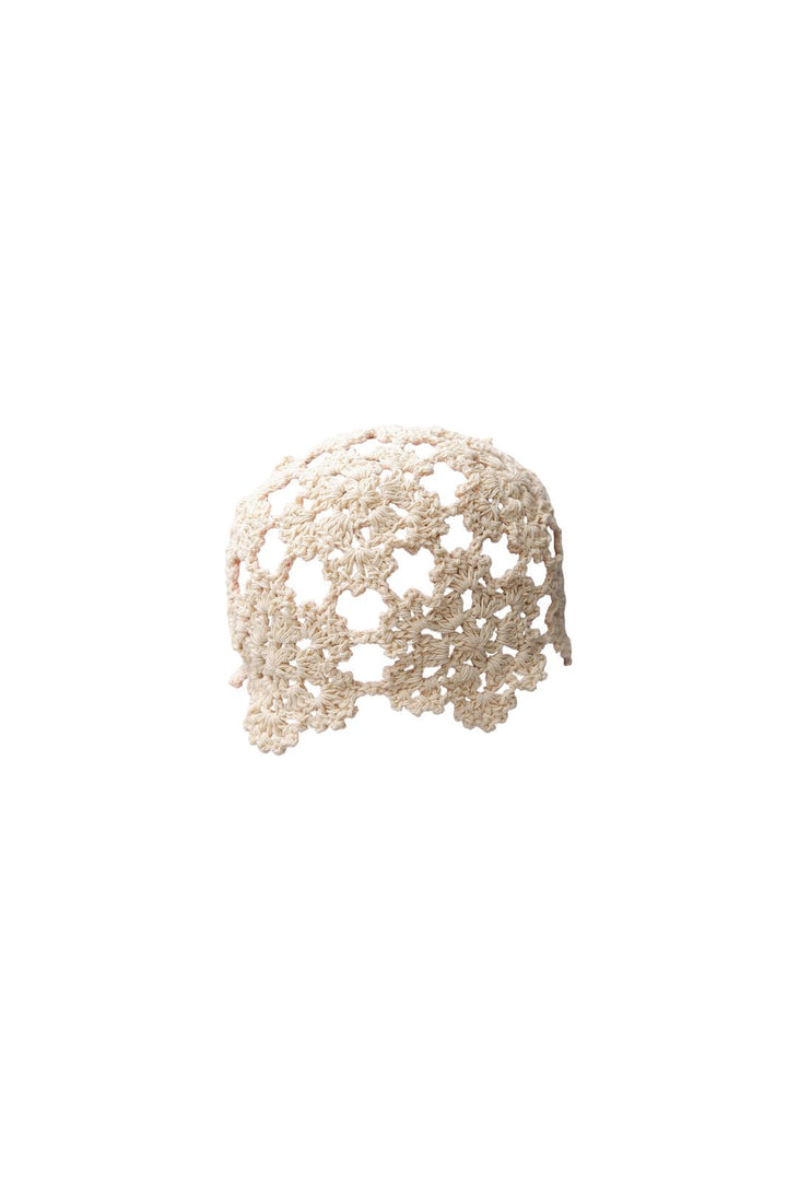 Black Colour - Bcroseanne Crochet Hat 8036 - Creme
