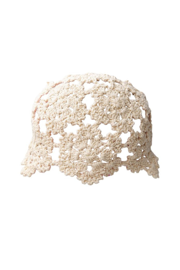 Black Colour - Bcroseanne Crochet Hat 8036 - Creme