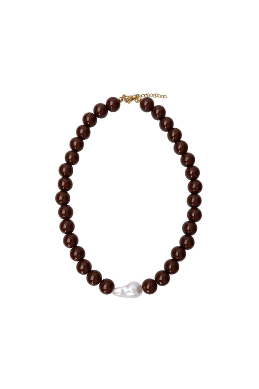 Black Colour - Bcsavina Necklace 4565 - Coffee
