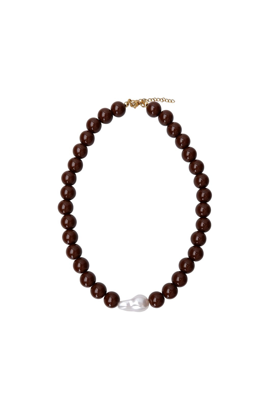 Black Colour - Bcsavina Necklace 4565 - Coffee