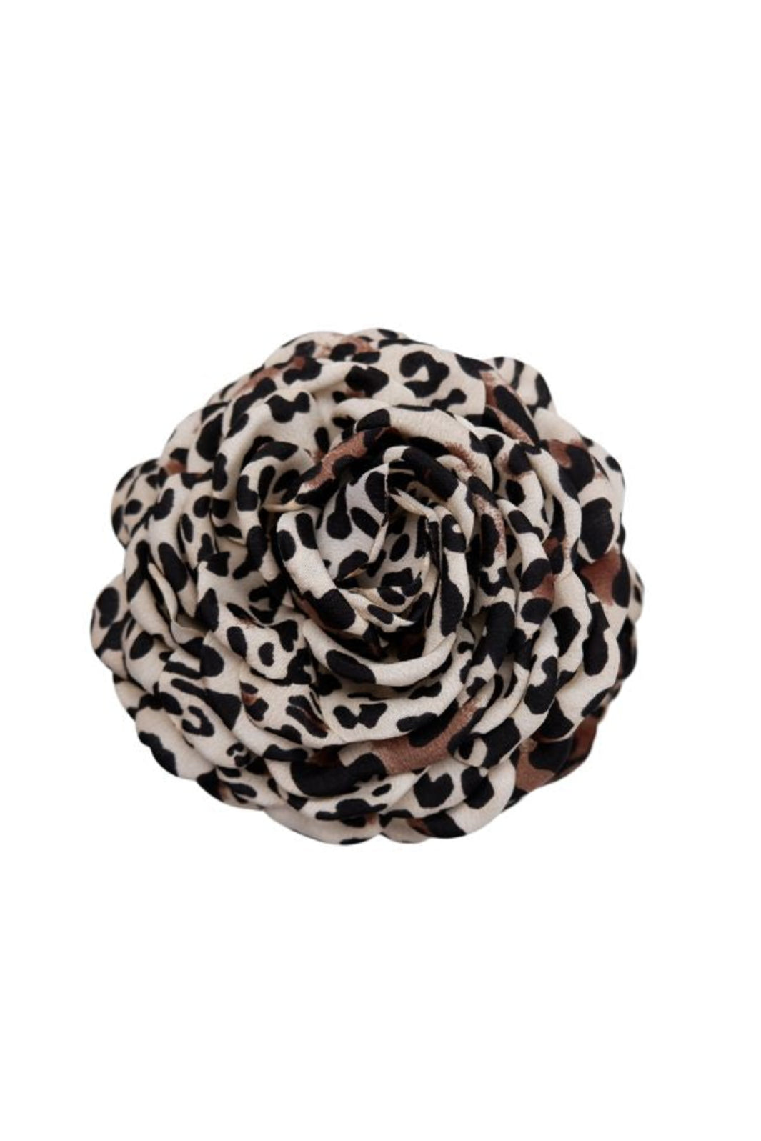 Black Colour - Bcvilla Mega Flower Hair Claw 6028 - Lt. Leo