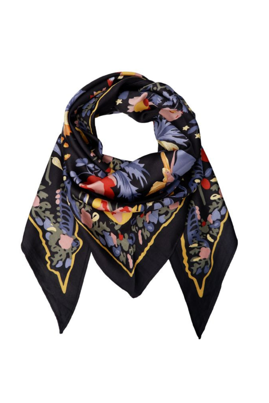 Black Colour - Bcvinja Triangle Scarf 208433 - Black