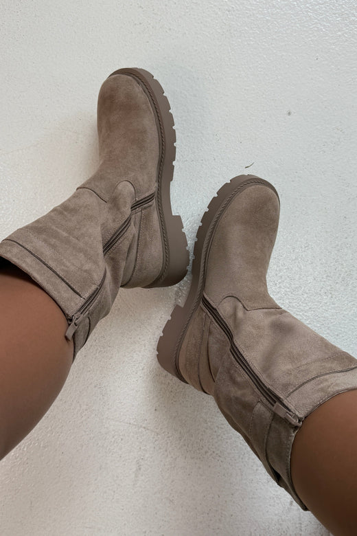 Bloom - Amaryllis Boots - Taupe Støvler 