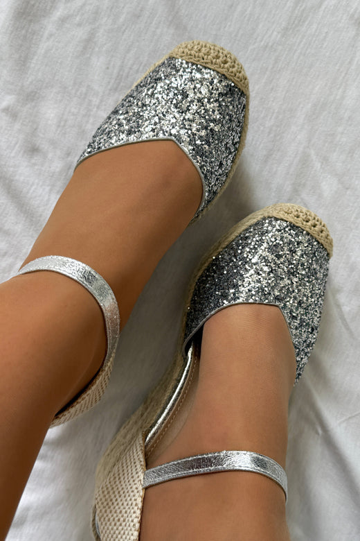 Bloom - Charlotte Sandal - Silver Sandaler 