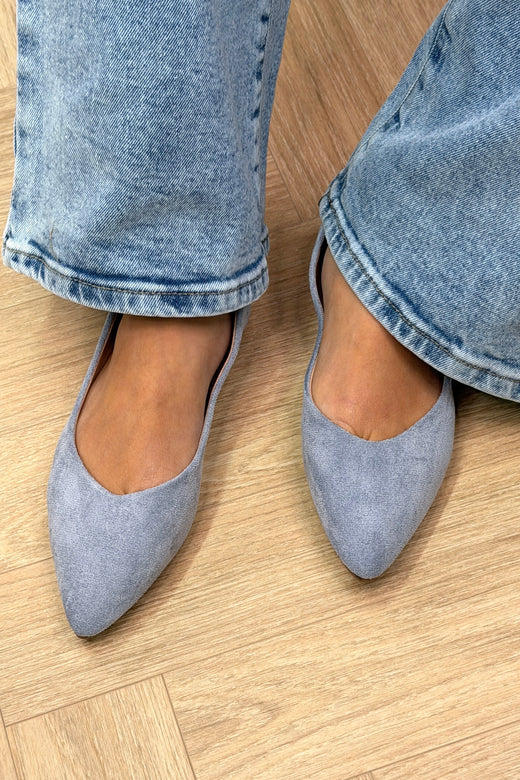 Bloom - Cornflower Ballet Flats - Blue Ballerinaer 