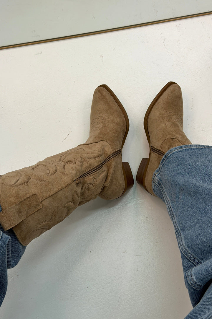 Bloom - Delphinium Boots - Taupe Støvler 