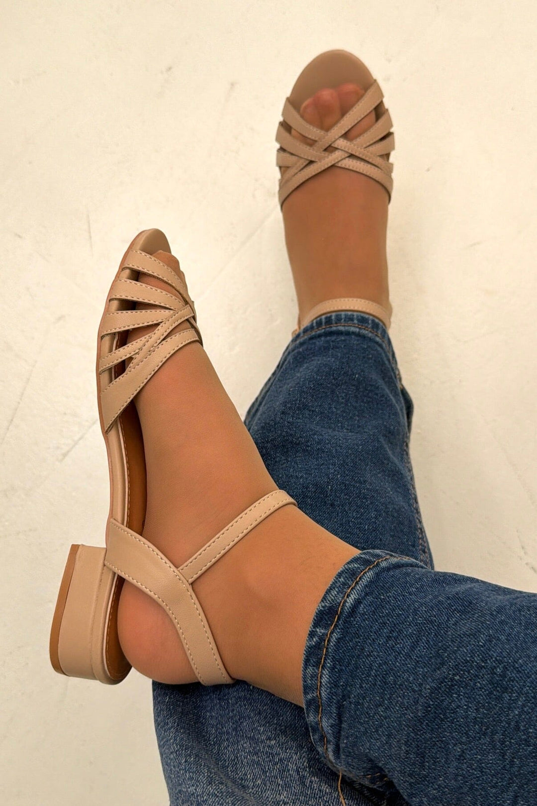 Bloom - Geranium Sandals - Beige Sandaler 
