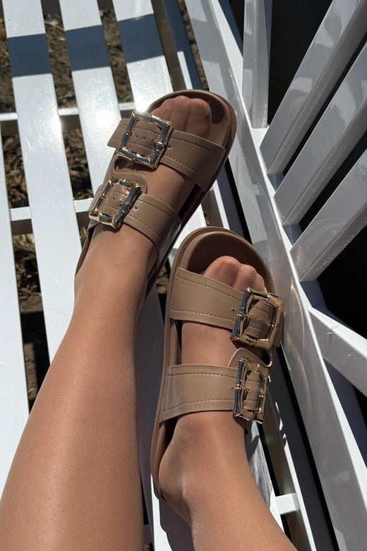 Bloom - Marlie Sandaler - Taupe Sandaler 