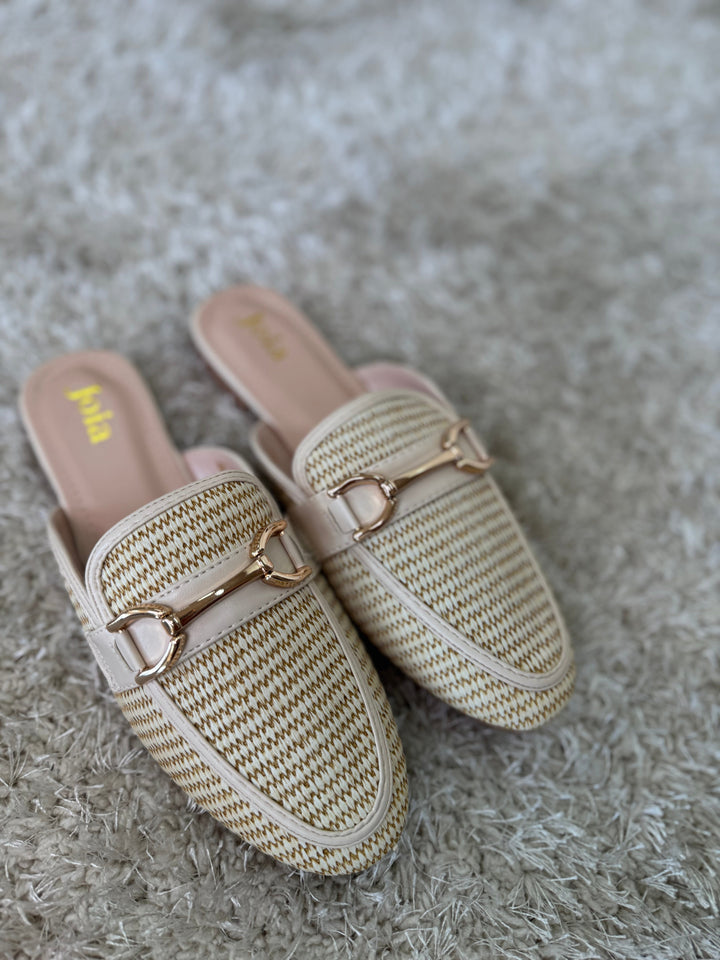 Bloom - Mimosa Mules - Beige Sandaler 