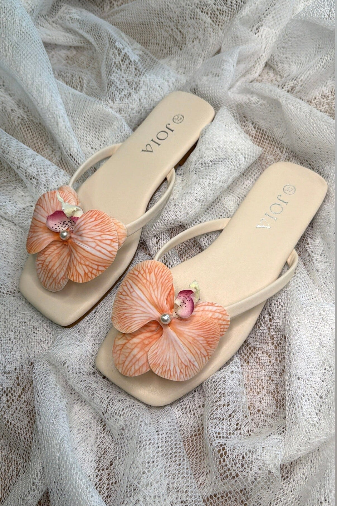 Bloom - Morning Glory Sandals - Beige Sandaler 