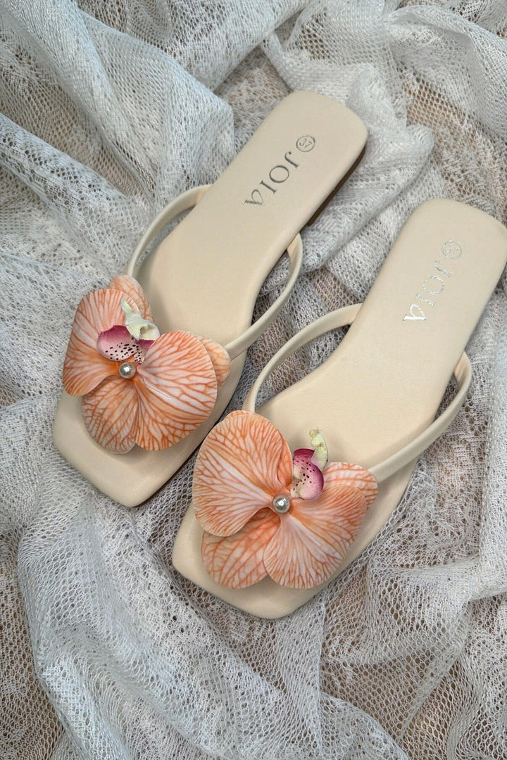 Bloom - Morning Glory Sandals - Beige Sandaler 