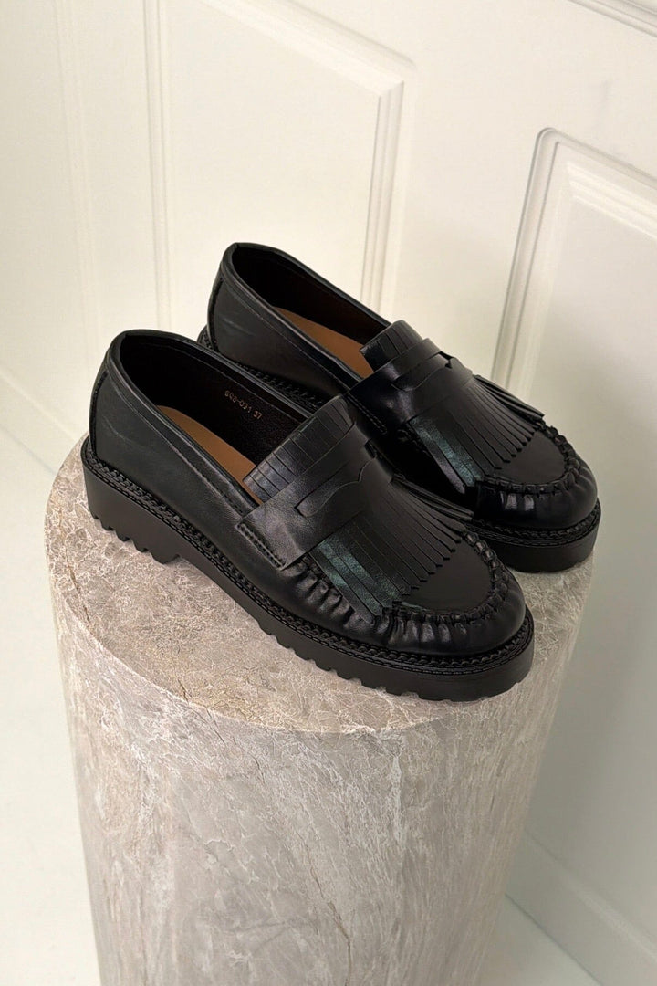 Bloom - Oriella Loafers - Black Loafers 