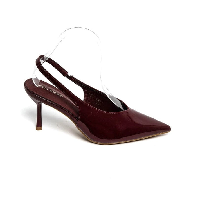Bloom - Peony Stiletto - Burgundy Stiletter 