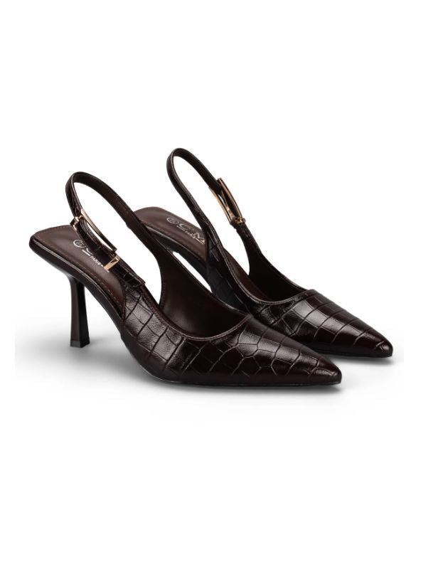 Bloom - Salvia Stiletto - Dark Maroon Stiletter 