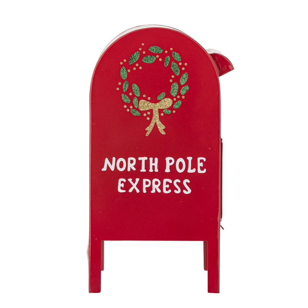 Bloomingville - Carlo Deko, Rød, Metal 82061758 - Red