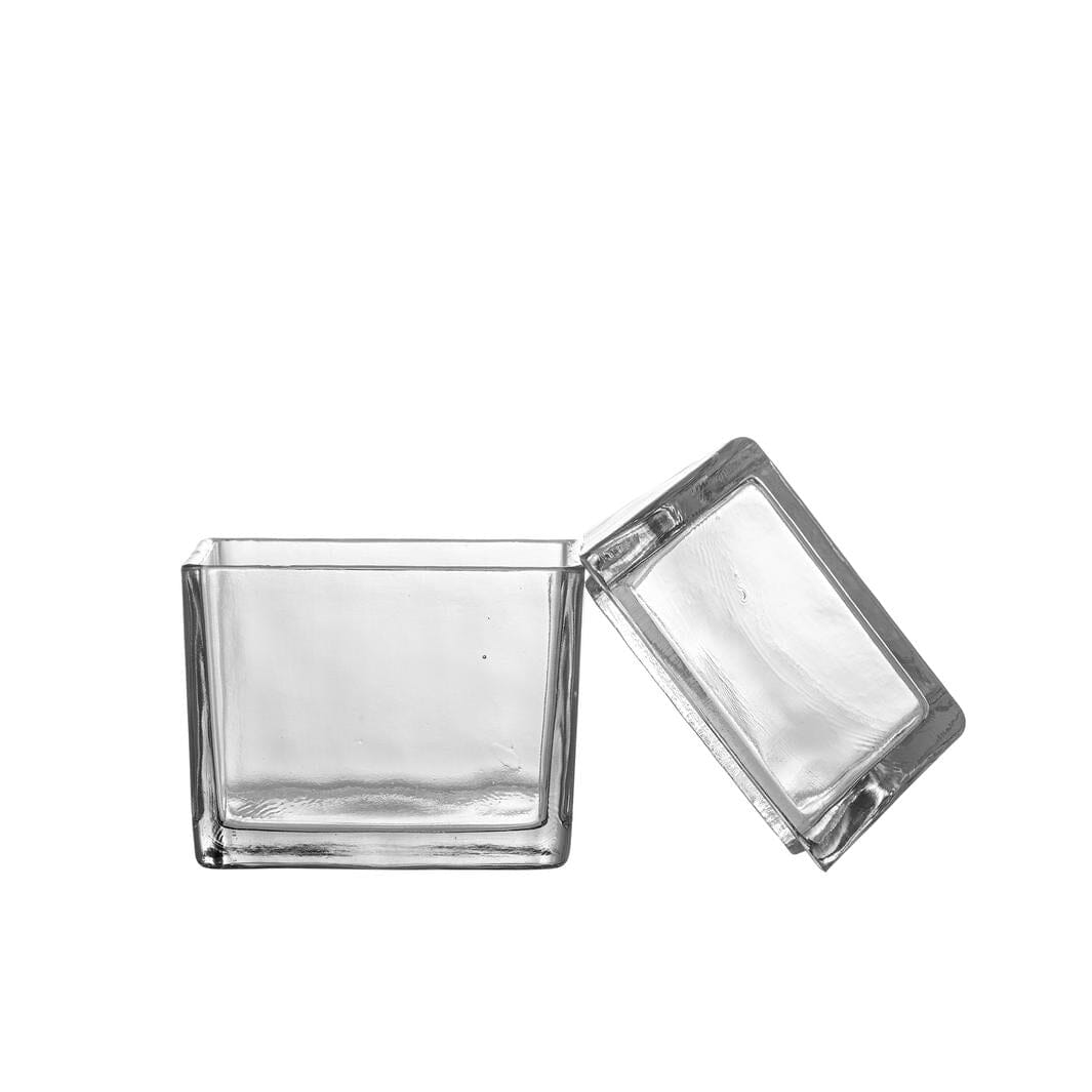 Bloomingville - Elius Krukke m/låg, Klar, Genanvendt Glas 82068544 - Clear