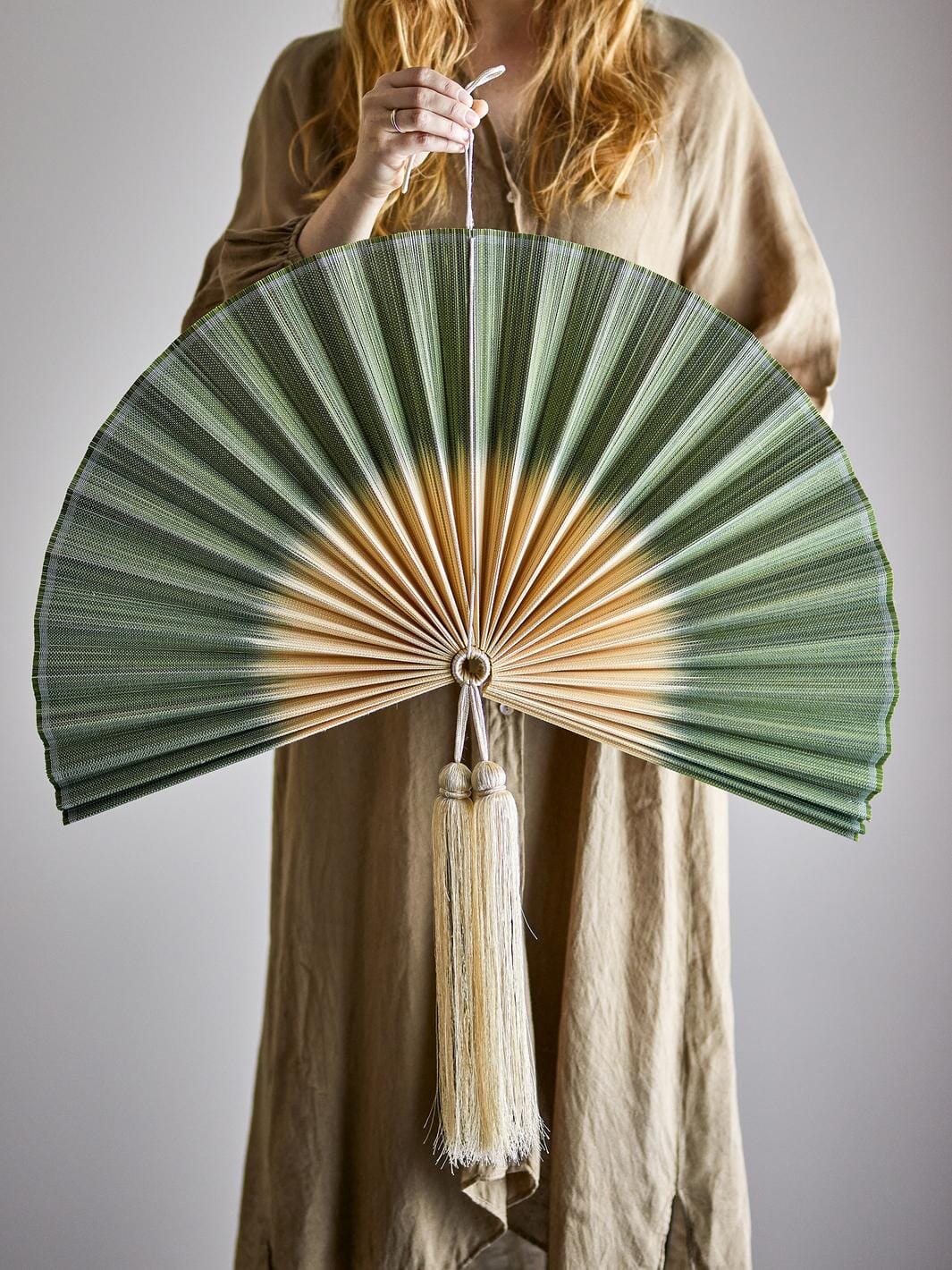 Bloomingville - Jaime Vægdekoration, Grøn, Bambus 82065279 - Green