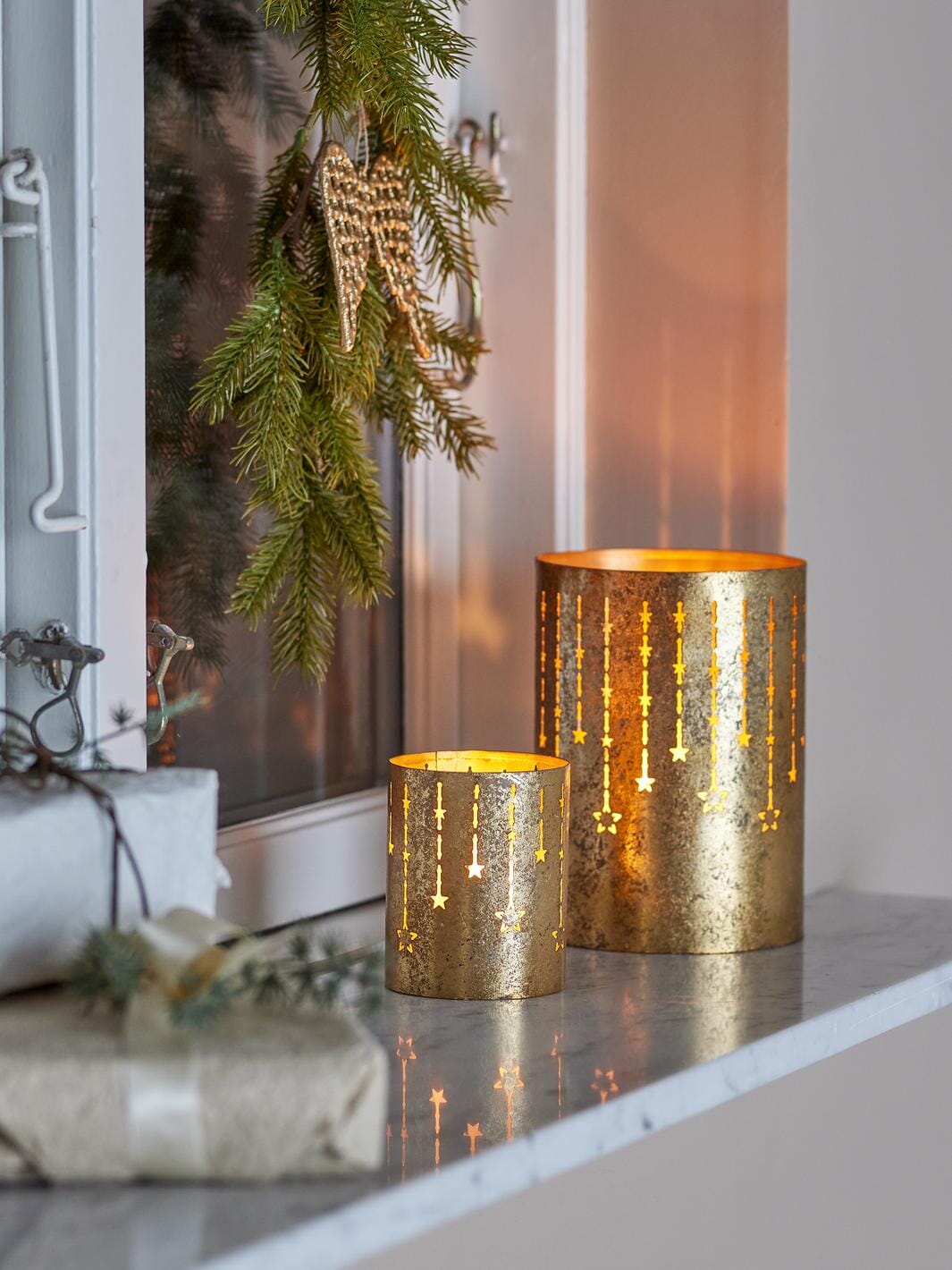 Bloomingville - Mista Fyrfadsstage, Guld, Metal 82068436 - Gold