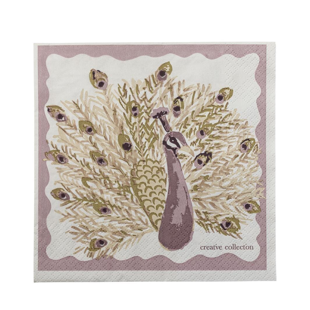Bloomingville - Petrilli Serviet, Rosa, FSC®Mix, Paper 82063274 - Rose