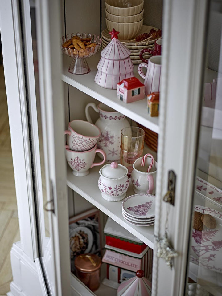 Bloomingville - Shirly Krukke m/låg, Rosa, Stentøj 82072879 - Rose