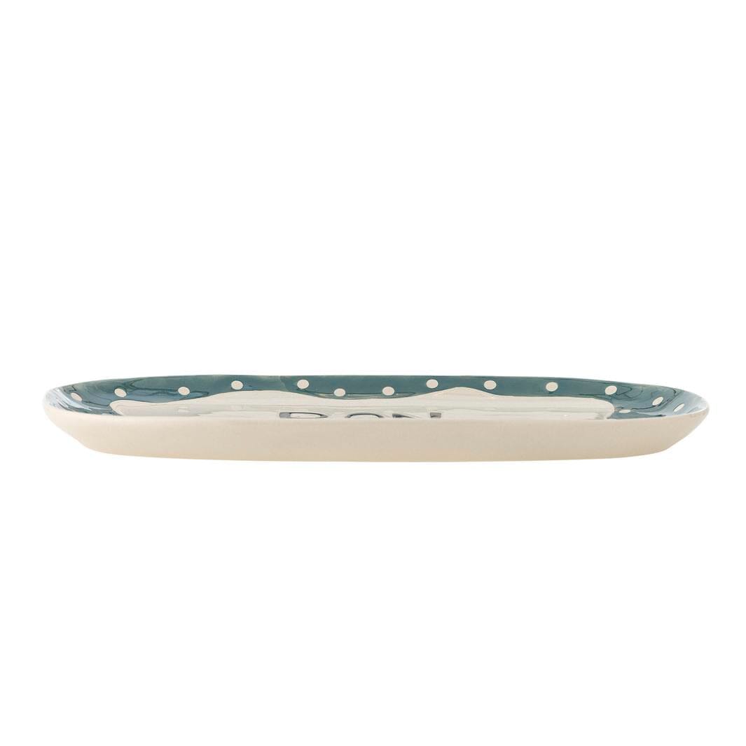Bloomingville - Soline Serveringsfad, Multifarvet, Stentøj 82072766 - Multi