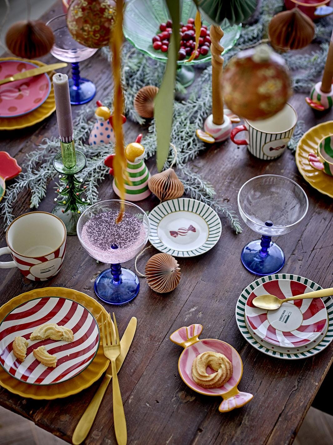 Bloomingville - Yule Tallerken, Natur, Stentøj 82062831 - Nature