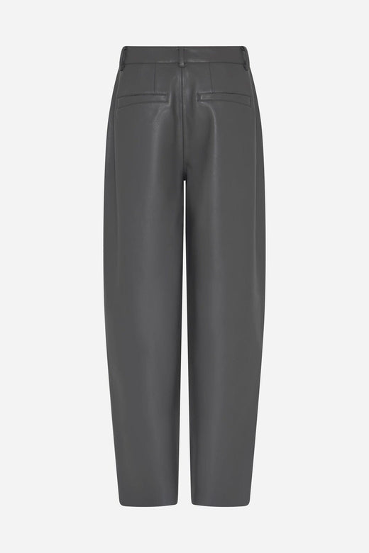Bruuns Bazaar - Veganibbbarrel Pants BBW5094 - Dark Grey