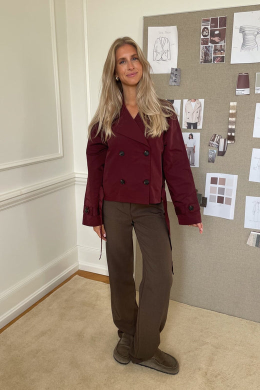 BYIC - Almaic Trenchcoat A2319 - Bordeaux