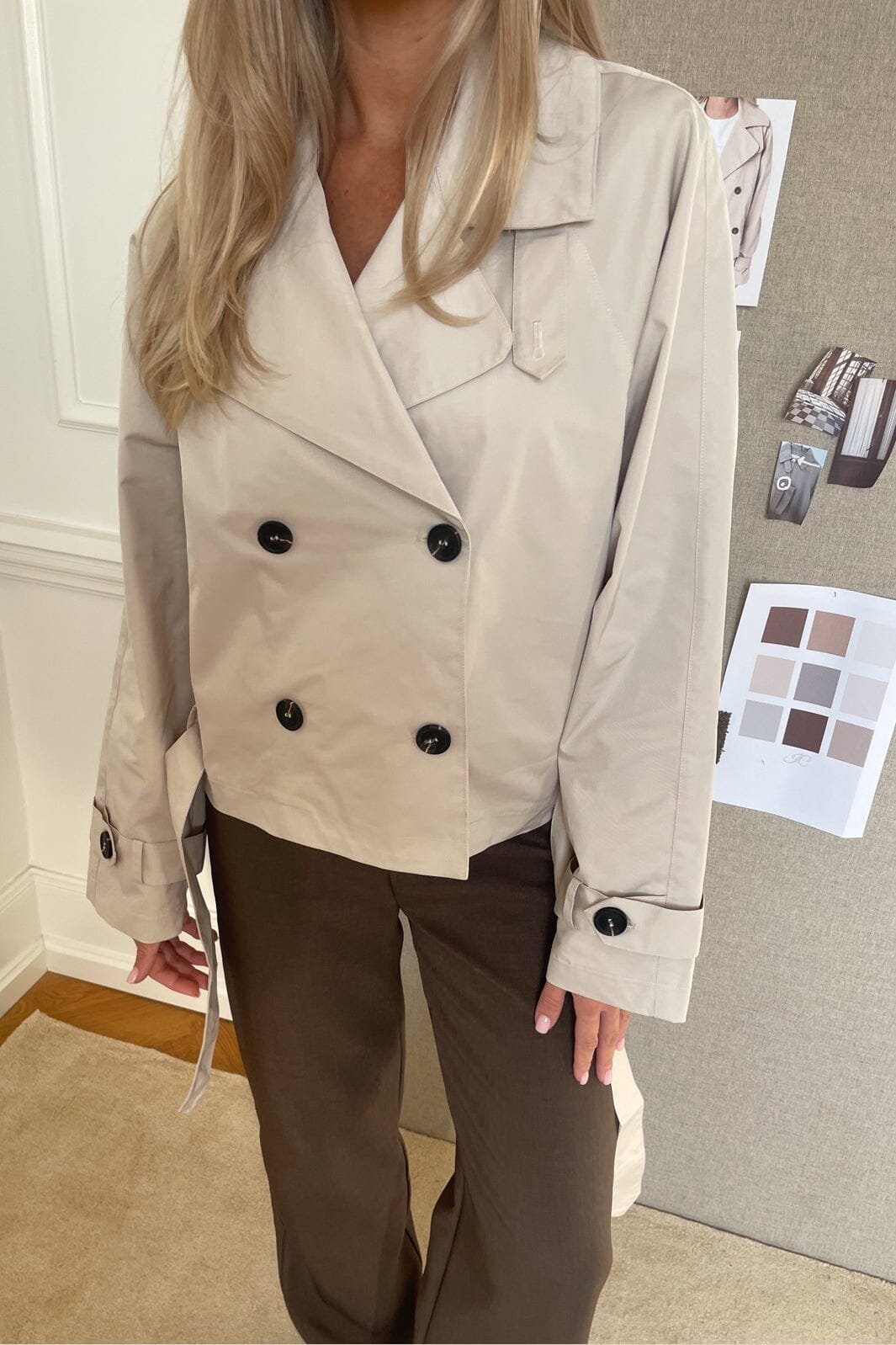 BYIC - Almaic Trenchcoat A2319 - Light Sand