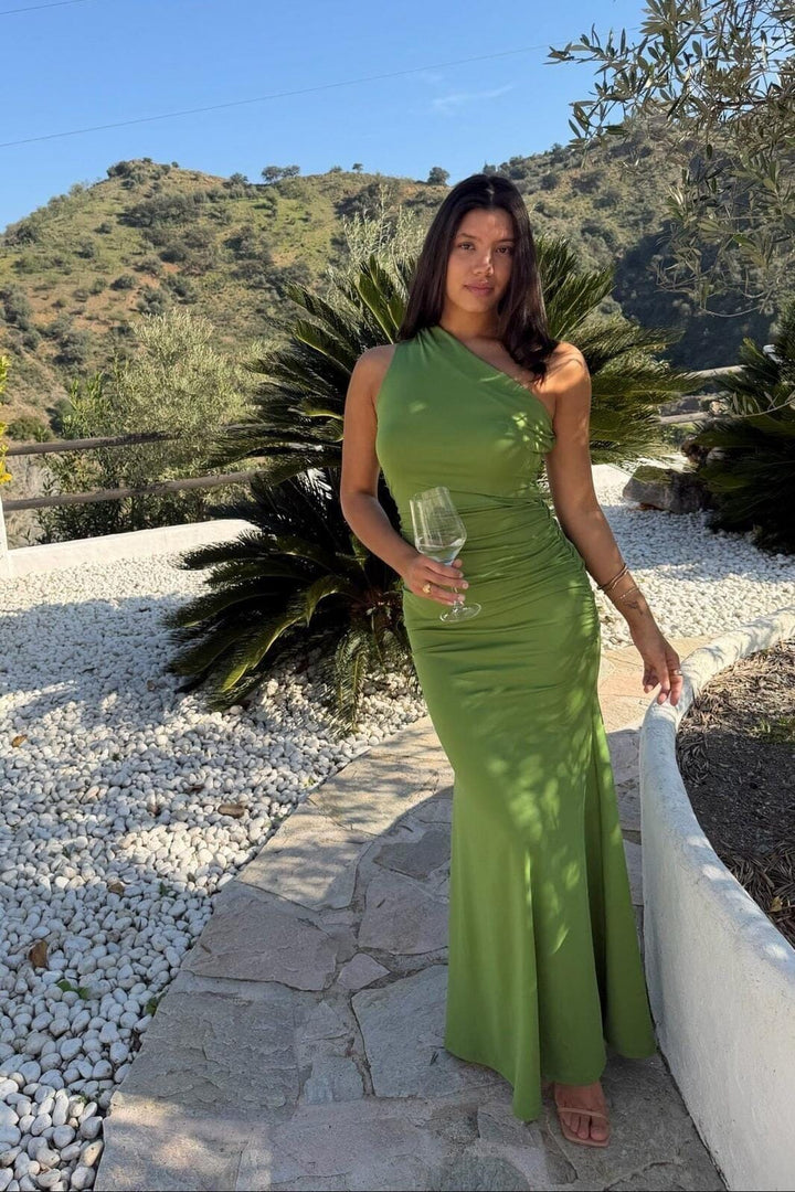 BYIC - Andreaic Maxi Dress A23768 - Green Kjoler 