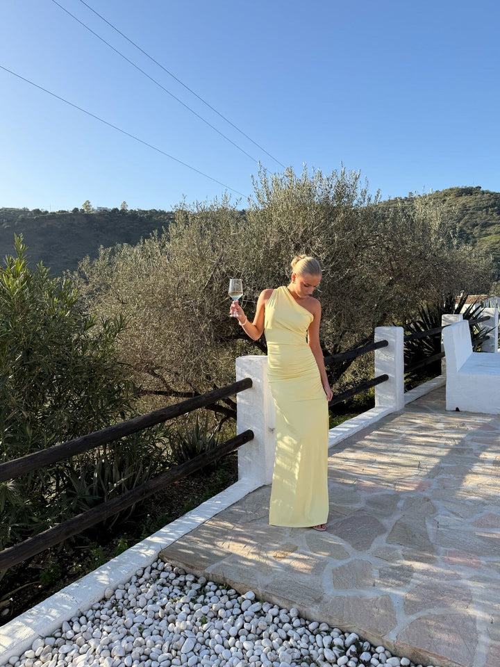 BYIC - Andreaic Maxi Dress A23768 - Yellow Kjoler 