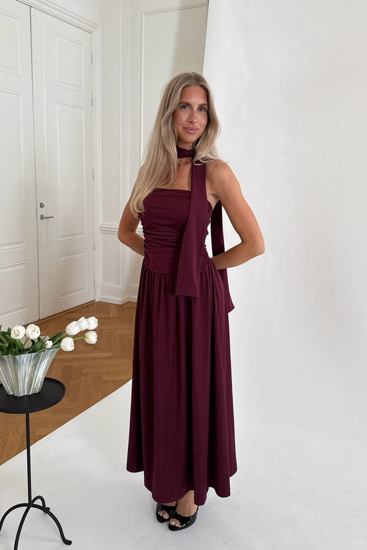 BYIC - Astridic Long Dress A25125 - Bordeaux