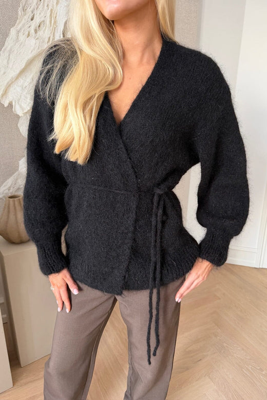 BYIC - Idaic Wrap Cardigan 85119 - Black