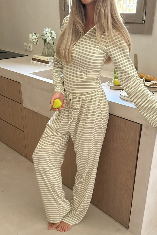 BYIC - Livaic Polo A23982 - Yellow Stripes